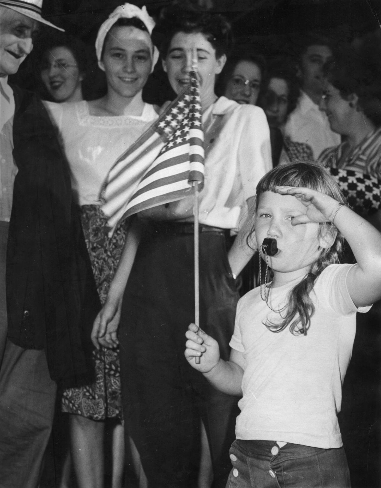 VJ Day celebrations in Madison, 1945